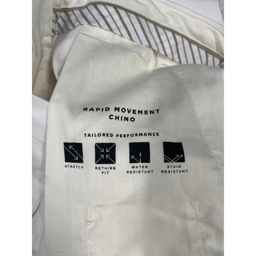 Banana Republic Pants Mens 33x32 Mason Athletic Tapered Fit Rapid Movement Chino